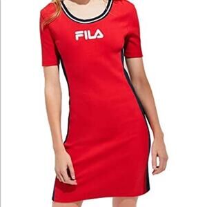 FILA + Urban Outfitters womens DRESS Size Medium RIBBED KNIT NWT mini Sexy